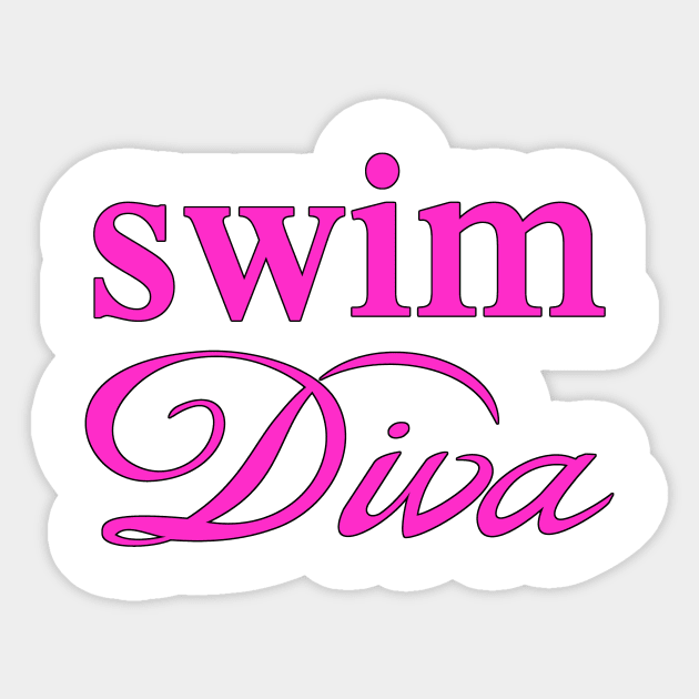 Swim Diva Sticker by Naves